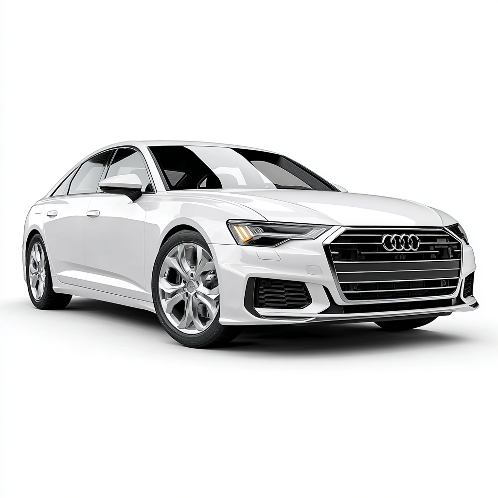 Audi A6 dual screen