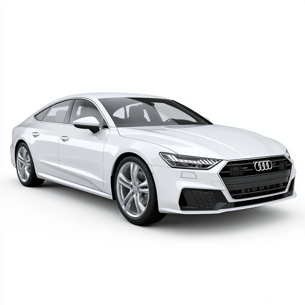 Audi A7 dual screen