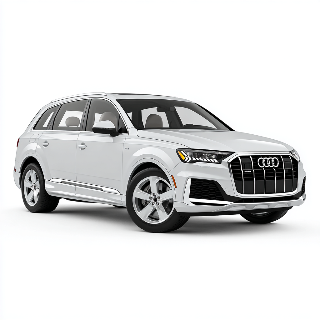 Audi Q7 dual screen